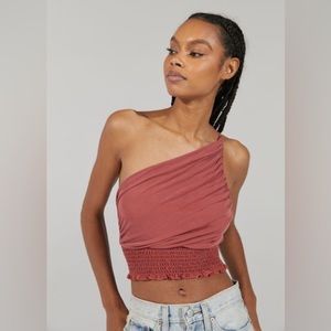 Urban Outfitters One Shoulder Crop Top